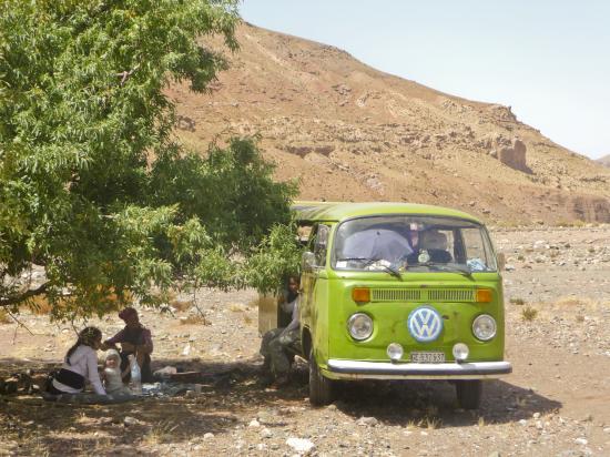 dans l'oued, Maroc, 2009